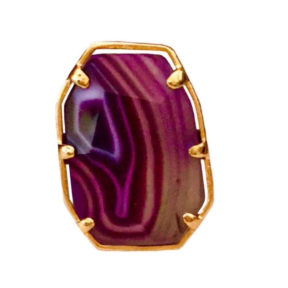 Ring Kate Spade Set In Stone Semiprecious Stone R… - image 1